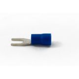 Partex 2.5mm - 3.7mm Fork Terminal To Fit 3.5mm Stud Pack Of 100