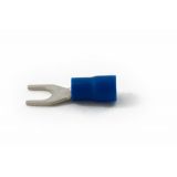 Partex 2.5mm - 5.3mm Flanged Fork Terminal To Fit 5mm Stud Pack Of 100