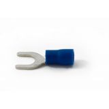 Partex 2.5mm - 6.4mm Fork Terminal To Fit 6mm Stud Pack Of 100