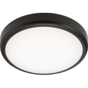 Knightsbridge BT14ACTB 230V IP65 14W CCT Adjustable LED Bulkhead C/W Black Trim