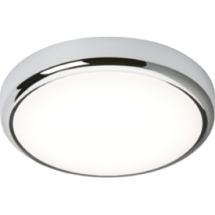 Knightsbridge BT14ACTCH 230V IP65 14W CCT Adjustable LED Bulkhead C/W Chrome Trim