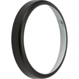 Knightsbridge BT14B Bulkhead Bezel Black