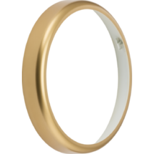 Knightsbridge BT9MBR Bulkhead Bezel Matt Brass