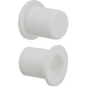 M12 Studding Protection Cap Top Hat White Pack of 100
