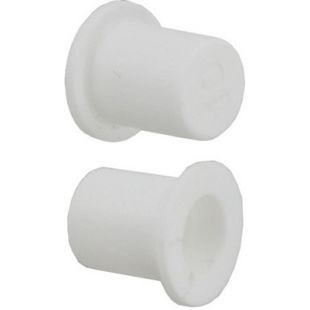 M8 Studding Protection Cap Top Hat White Pack of 100