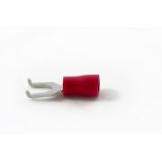 Partex 1.5mm - 4.3mm Flanged Fork Terminal To Fit 4mm Stud Pack Of 100