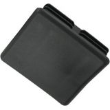 41mm x 41mm Channel End Cap Black