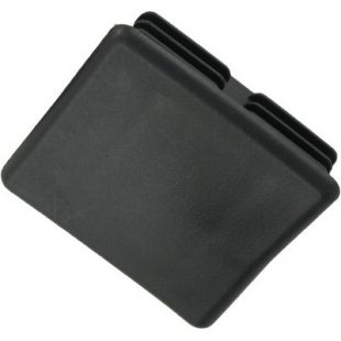 41mm x 41mm Channel End Cap Black